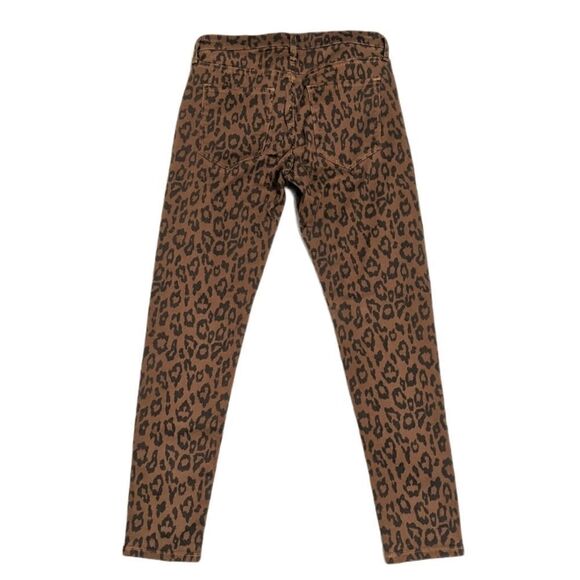 NWT BANANA REPUBLIC Skinny Crop Leopard Jeans 27 - Picture 2 of 10